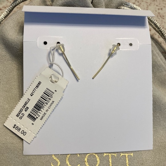 NWT - Kendra Scott - Beaded Danielle Earrings - Picture 5 of 6